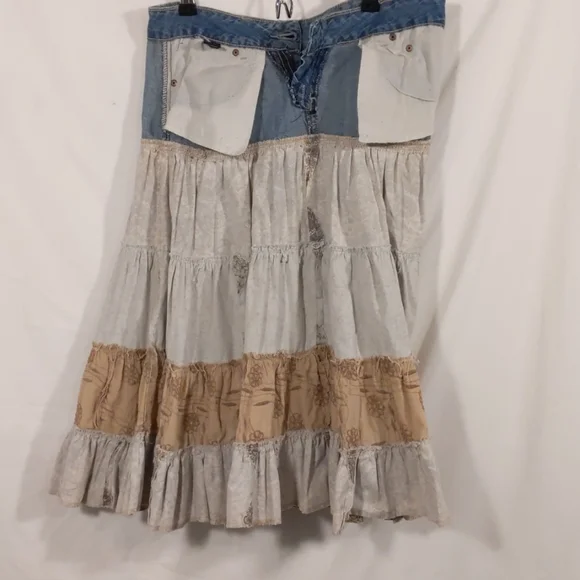COPY - Rue 21 Hippie Spinner Skirt Earth Tones - Picture 6 of 7